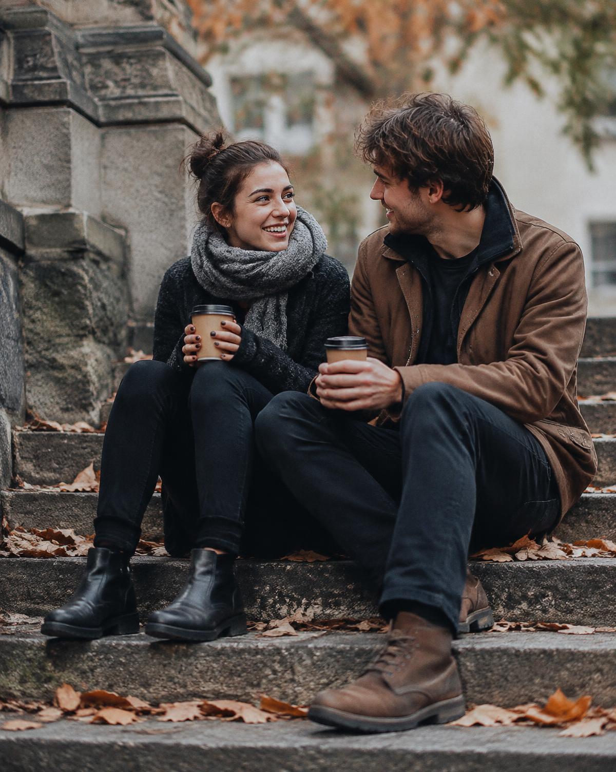 Coffee on the Steps