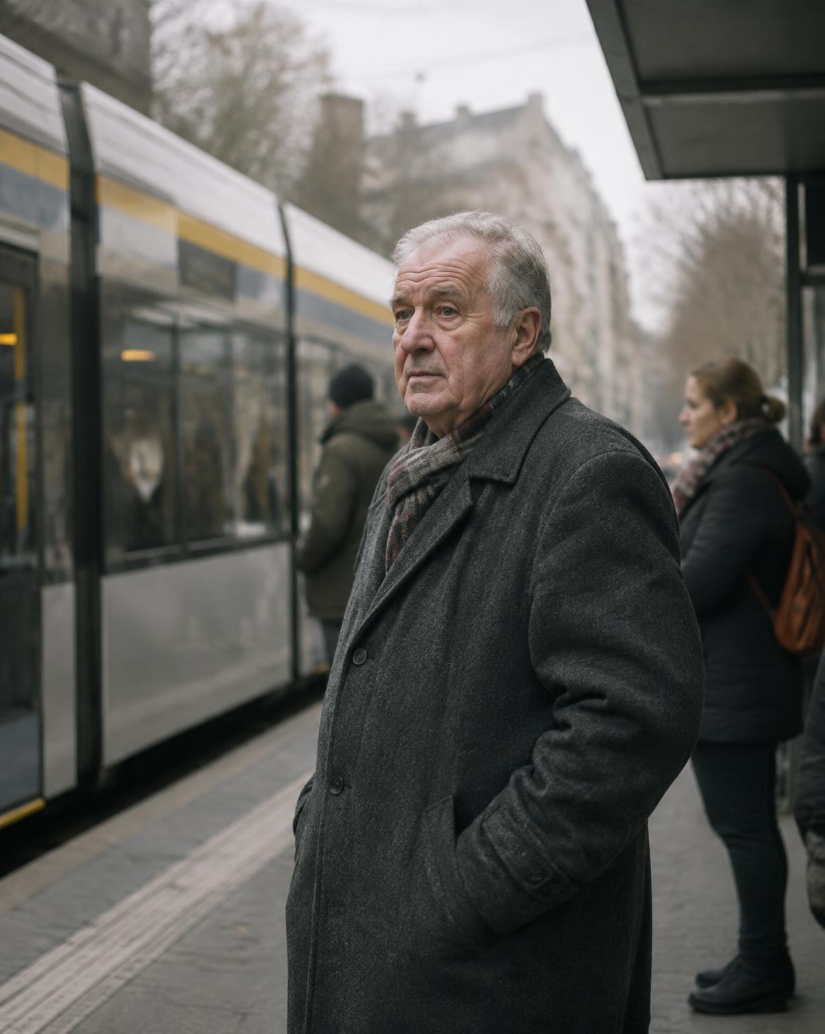 Waiting for the Tram